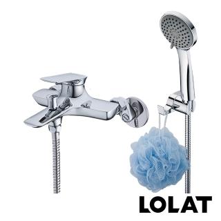 【LOLAT 羅力】官方直營 簡約沐浴水龍頭-含基本安裝(SNX2586H)