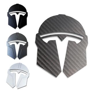 【bebehome】特斯拉 Model 3 / Y  戰神頭盔立體車標貼(車貼)