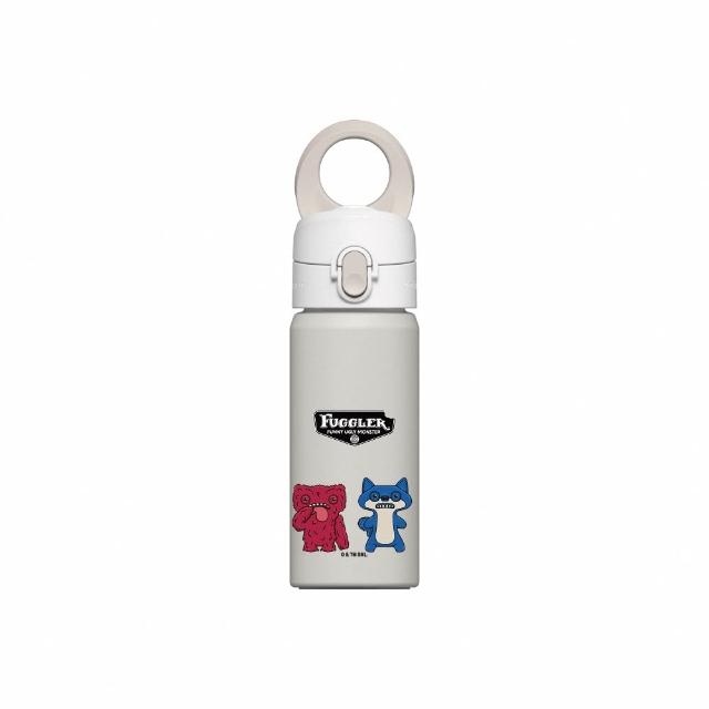 【RHINOSHIELD 犀牛盾】AquaStand磁吸水壺 不鏽鋼保溫杯480ml MagSafe兼容支架運動水壺(Fuggler放克牙寶)