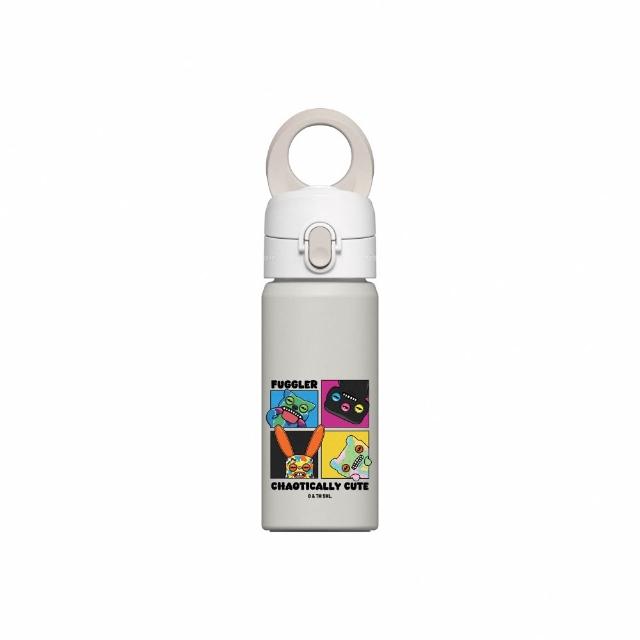 【RHINOSHIELD 犀牛盾】AquaStand磁吸水壺 不鏽鋼保溫杯480ml MagSafe兼容支架運動水壺(Fuggler放克牙寶)