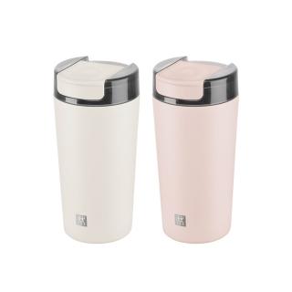 【ZWILLING 德國雙人】THERMO PLUS 316L不鏽鋼保溫保冰咖啡杯480ml-2色任選(德國雙人牌集團官方直營)
