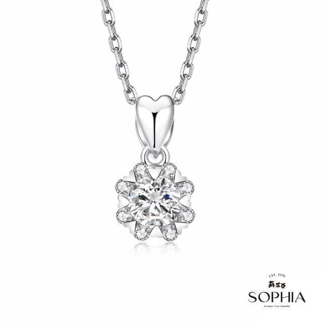 【蘇菲亞珠寶】GIA 30分 E/SI2 18K金 鑽石 戒指/項鍊任選