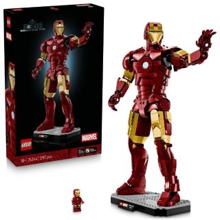 【LEGO 樂高】漫威超級英雄系列 76344 鋼鐵人 Mark 3 典藏版(Marvel 積木 玩具 禮物)