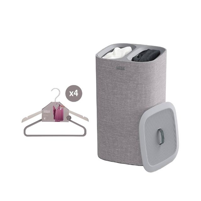 【Joseph Joseph】Tota 分類洗衣籃 60L 90L 雙格 三格 (任選)(髒衣籃 洗衣籃 手提袋)