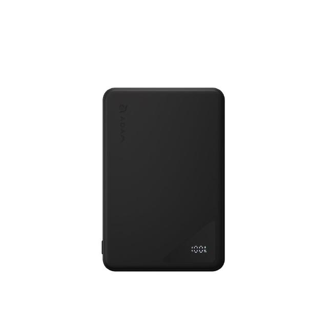 【ADAM 亞果元素】VIONTA A5 SSB固態式 Qi2 4100mAh 無線行動電源 黑(已有標示Wh＆CCC認證)