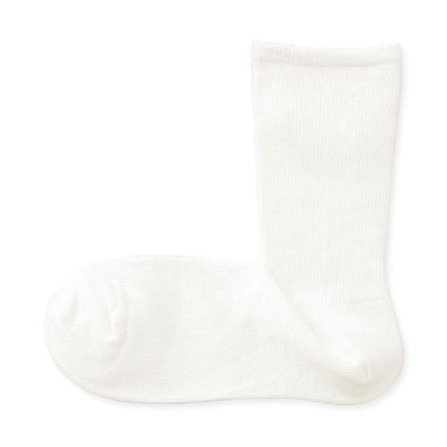 【MUJI 無印良品】女足口柔軟錐形直角襪23-25cm(柔白/象牙白/淺粉/煙燻黃/淺藍/暗藍)