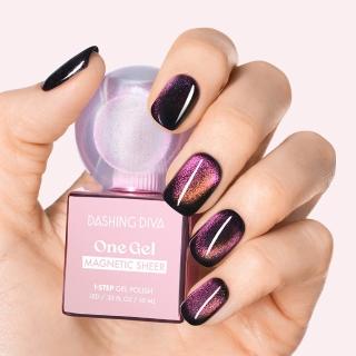 【DASHING DIVA】One Gel UV貓眼凝膠組合-彩虹貓眼10ml(DIY 凝膠 指甲油 貓眼 光療)
