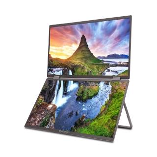 【Aopen 建碁】16PD3Q 16型 IPS FHD 16:9 60Hz 雙螢幕可攜式螢幕(15.6吋/喇叭/8ms/Adaptive Sync)