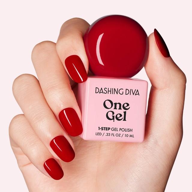 【DASHING DIVA】One Gel UV 凝膠指甲油10ml(DIY 凝膠 指甲油 需額外購買美甲燈)