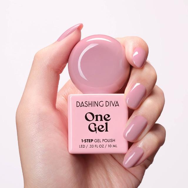 【DASHING DIVA】One Gel UV 凝膠指甲油10ml(DIY 凝膠 指甲油 需額外購買美甲燈)