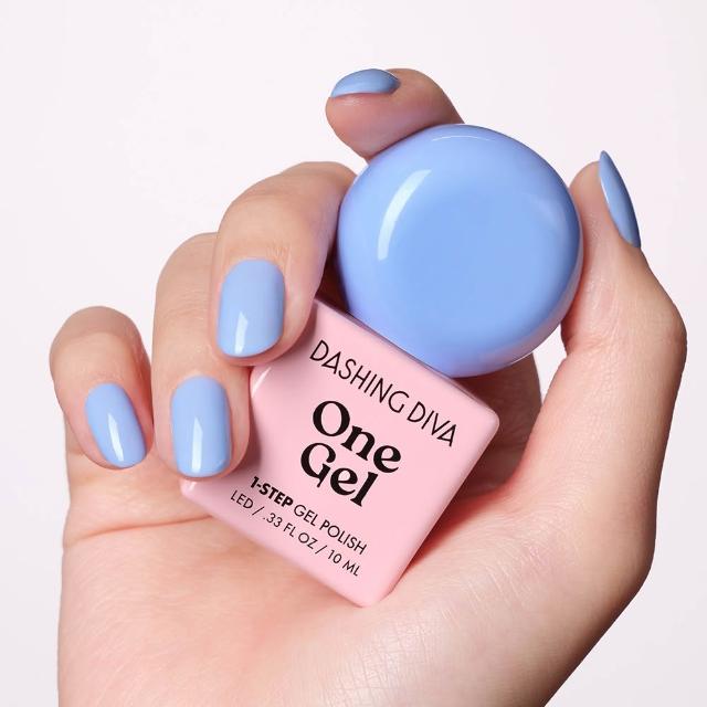 【DASHING DIVA】One Gel UV 凝膠指甲油10ml(DIY 凝膠 指甲油 需額外購買美甲燈)