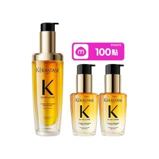 【KERASTASE 巴黎卡詩】金緻柔馭山茶花鎏光露75ml(升級版奢光小金油/極致保濕/長效抗躁/護髮油/髮油)