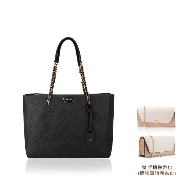 【NINE WEST】買一送一。買真皮包送手機鏈帶包★手提托特包 斜背包 手提包 水桶包(多款任選)