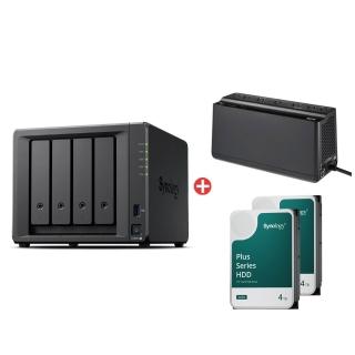 【Synology 群暉科技】UPS組搭4TBx2★DS925+ 4bay NAS 網路儲存伺服器(HAT3300-4TB)