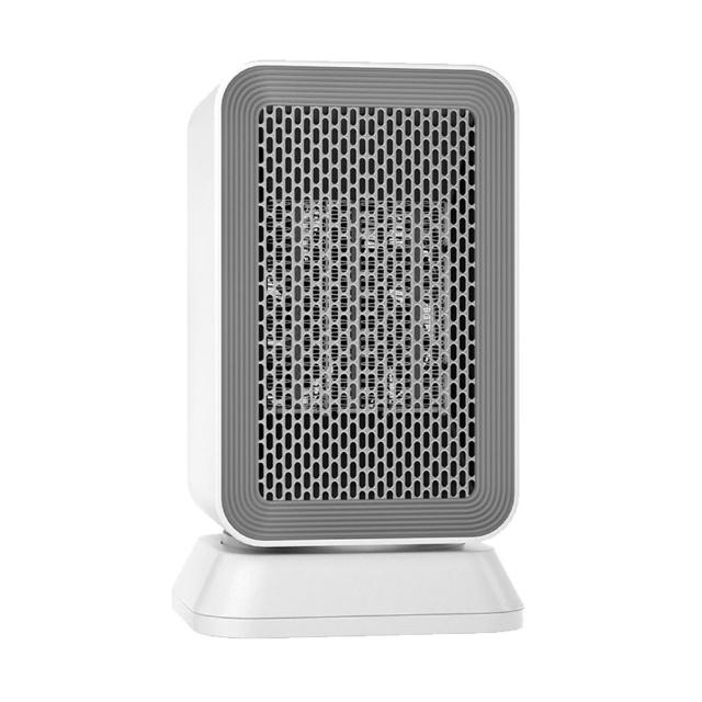 【Nil】1000W 45°搖頭靜音暖風機 冷暖兩用 家用辦公桌面取暖器 小型暖腳暖手電暖器 暖風扇（801）