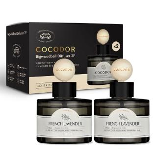 【COCODOR】車用擴香禮盒組(130ml/2入組) 木球款/多款任選/韓國香氛/送禮)