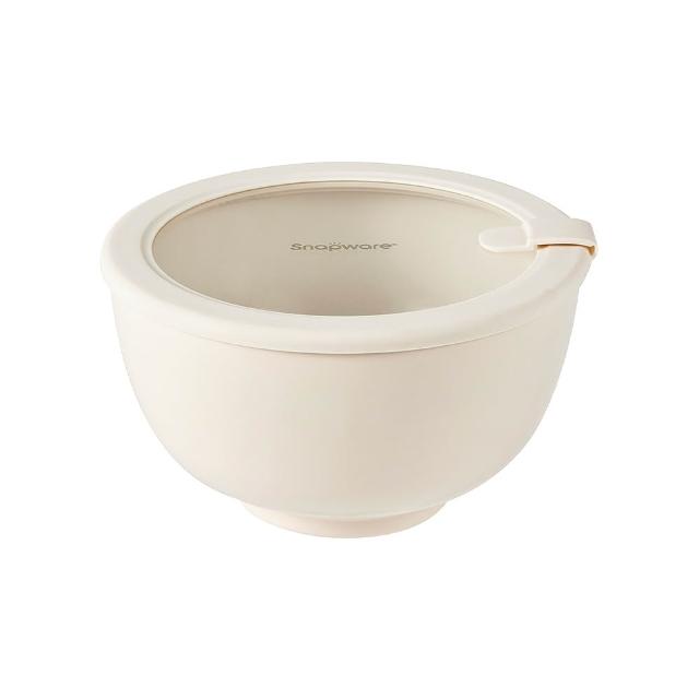 【CorelleBrands 康寧餐具】SNAPWARE 鋅light輕瓷不鏽鋼真空保溫碗1200ml-兩入組