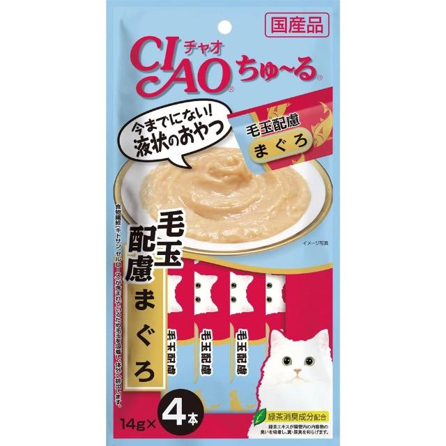 【CIAO】囤貨組-啾嚕肉泥14g*4入-24包(貓零食/貓肉泥/寵物零食)