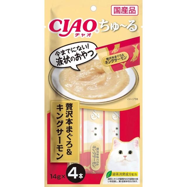 【CIAO】囤貨組-啾嚕肉泥14g*4入-24包(貓零食/貓肉泥/寵物零食)
