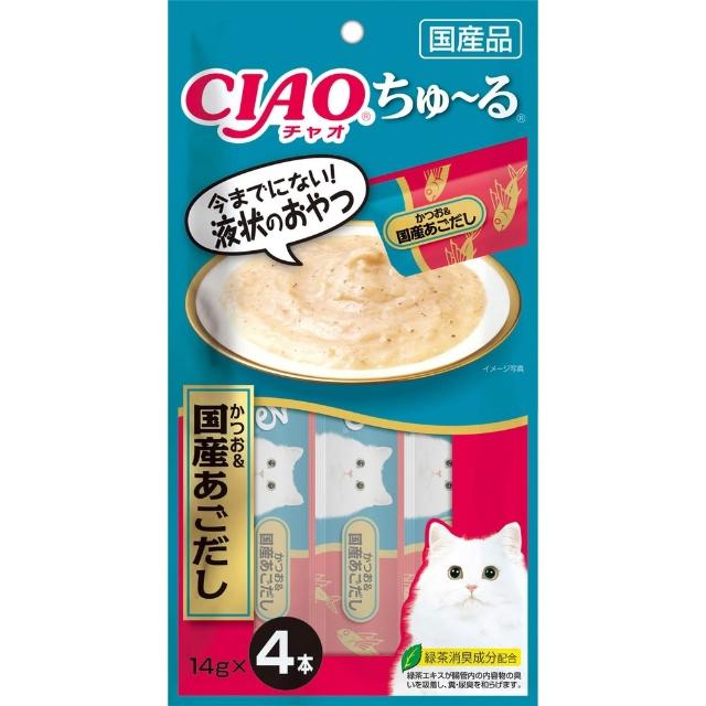 【CIAO】啾嚕肉泥14g*4入-12包(貓零食/貓肉泥)
