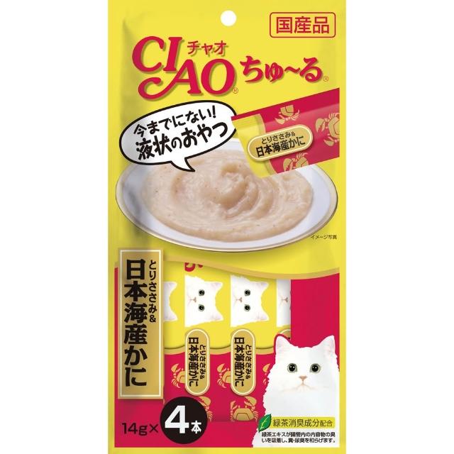 【CIAO】囤貨組-啾嚕肉泥14g*4入-24包(貓零食/貓肉泥/寵物零食)