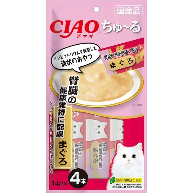 【CIAO】啾嚕肉泥14g*4入-12包(貓零食/貓肉泥)