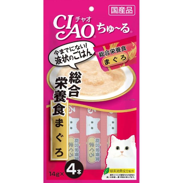 【CIAO】啾嚕肉泥14g*4入-12包(貓零食/貓肉泥)
