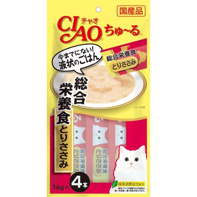 【CIAO】啾嚕肉泥14g*4入-12包(貓零食/貓肉泥)