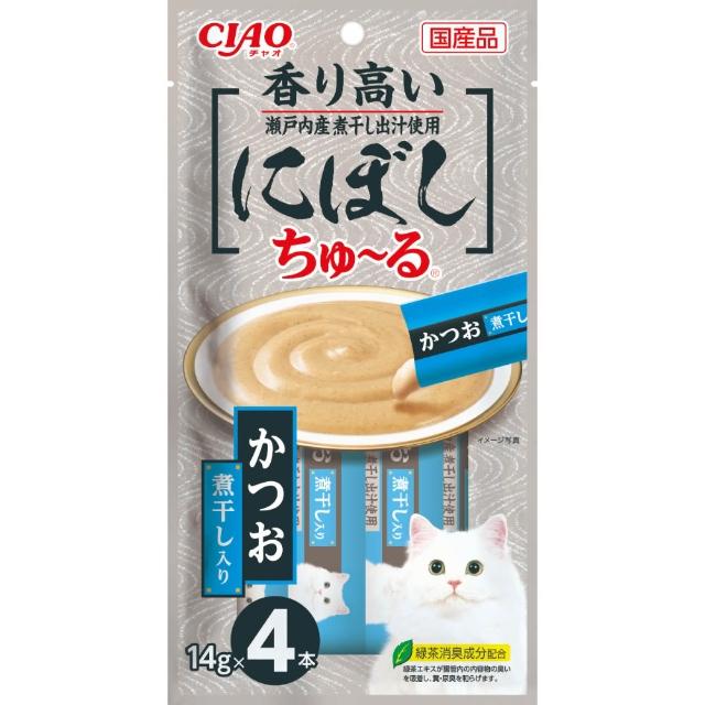 【CIAO】囤貨組-啾嚕肉泥14g*4入-24包(貓零食/貓肉泥/寵物零食)
