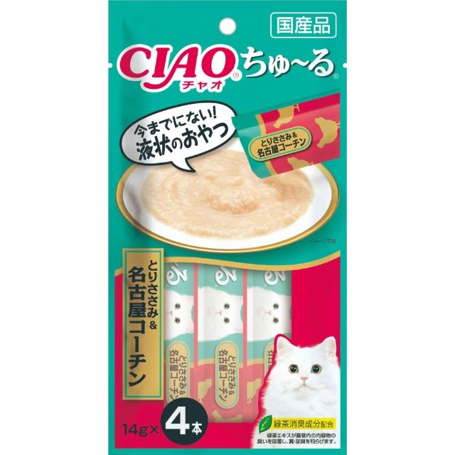 【CIAO】啾嚕肉泥14g*4入-12包(貓零食/貓肉泥)