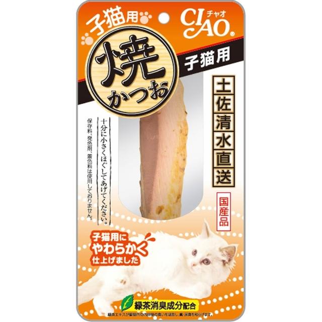 【CIAO】魚柳條15-18g 12包(貓零食/貓肉泥/鰹魚燒)