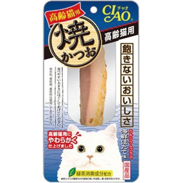 【CIAO】魚柳條15-18g 12包(貓零食/貓肉泥/鰹魚燒)