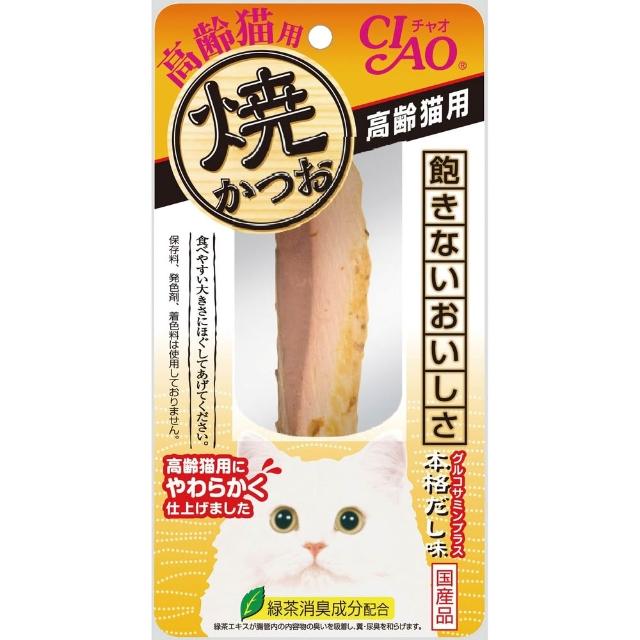 【CIAO】魚柳條15-18g 12包(貓零食/貓肉泥/鰹魚燒)