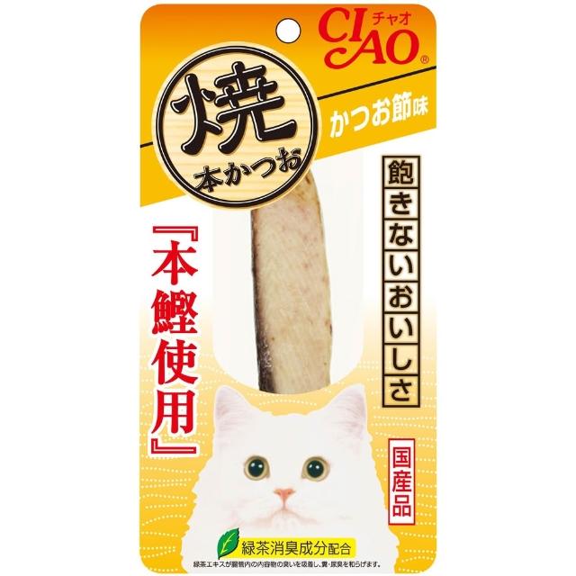 【CIAO】魚柳條15-18g 12包(貓零食/貓肉泥/鰹魚燒)