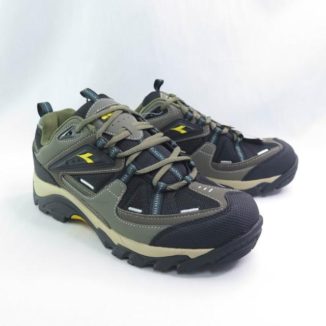 【DIADORA】男 運動鞋 防潑水 E寬楦 後跟穩定(DA0AMO7135綠黑)