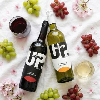 【HEADS UP】EDENVALE 無酒精紅酒/白酒 750ml/瓶(零酒精的養生葡萄飲) 附提袋/年節送禮/年節聚會