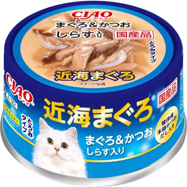 【CIAO】旨定罐、近海罐85/80g*24入(貓罐 副食 全齡貓)