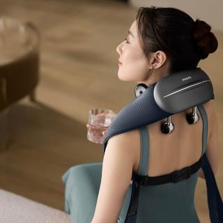 【Philips 飛利浦】頸部按摩器/肩頸按摩器(PPM3523DB/90)