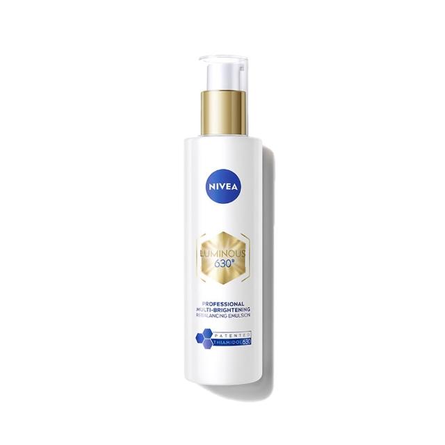 【NIVEA 妮維雅】630肌光三酸煥膚精華水/肌光透白修護精華乳+淡斑精華(提安明多630/美白)
