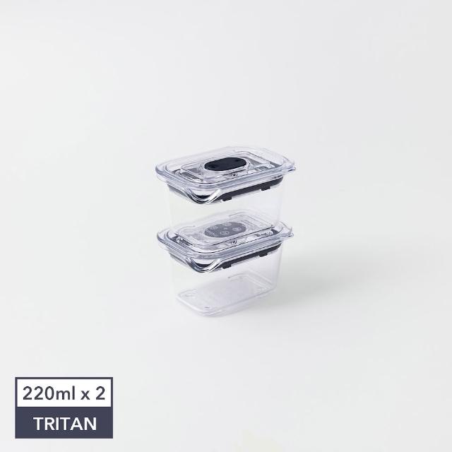【Prepara】Latchlok Click系列TRITAN保鮮盒[1號]-220ml[兩入組]