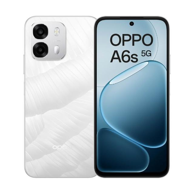 【OPPO】官方直營 A6s 5G 6.75吋(8G/256G/聯發科天璣6300/5000萬鏡頭畫素) 