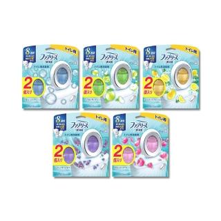【Febreze】日本Febreze-淨味持香約8週浴室廁所W消臭芳香劑6.3mlx2入/盒(開運祭祀宗教空間除晦穢氣香氛盒