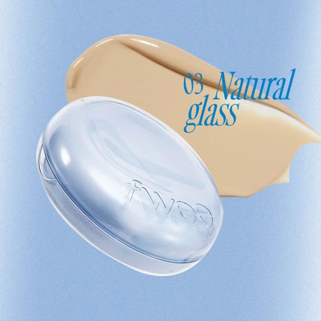 【fwee】氣墊粉底 三款多色任選(無暇水煮蛋EGG/玻璃光感GLASS/ORIGINAL)