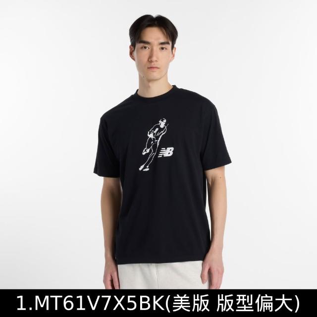 【NEW BALANCE】NB 短T 大谷翔平x短袖上衣_男性_MT61V7X5BK_MT61V7X5OTH(美版 版型偏大)