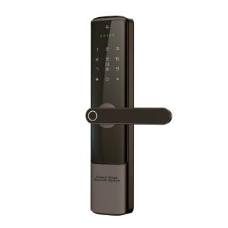 【HITACHI 日立】指紋五合一智慧電子鎖/門鎖 (福利品/含基本安裝/指紋/卡片/密碼/鑰匙/app) HIT-FP10-T