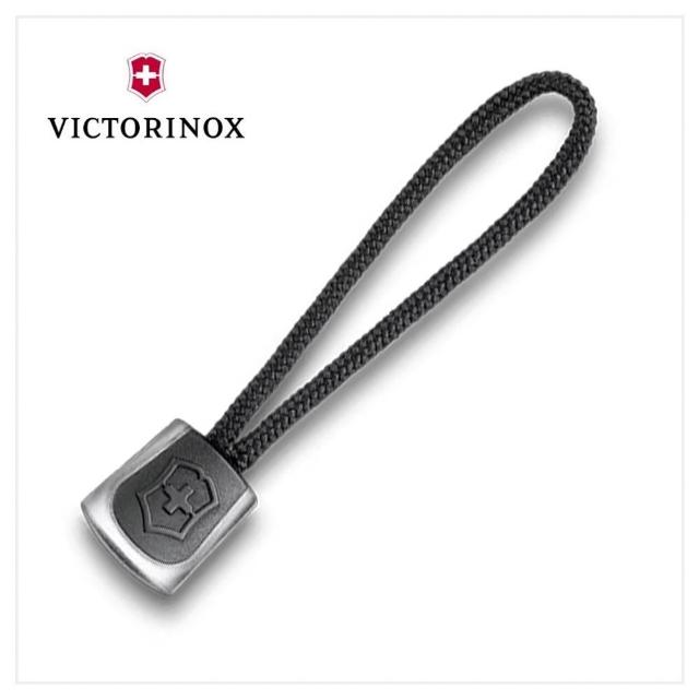 【VICTORINOX 瑞士維氏】掛繩 瑞士刀適用 黑黑/紅黑/藍黑/綠黑/橘黑(4.1824)