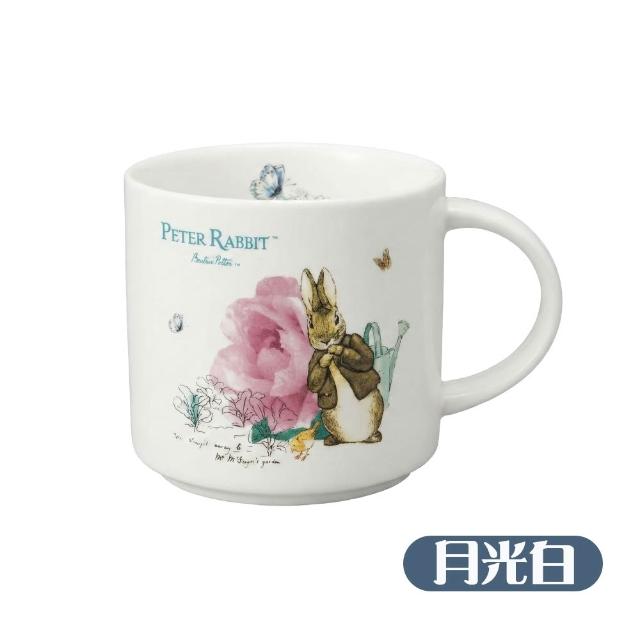 【PETER RABBIT 比得兔】正版授權 420ml 英倫陶瓷馬克杯-超值2入組(午茶對杯/新居送禮/精美彩盒)