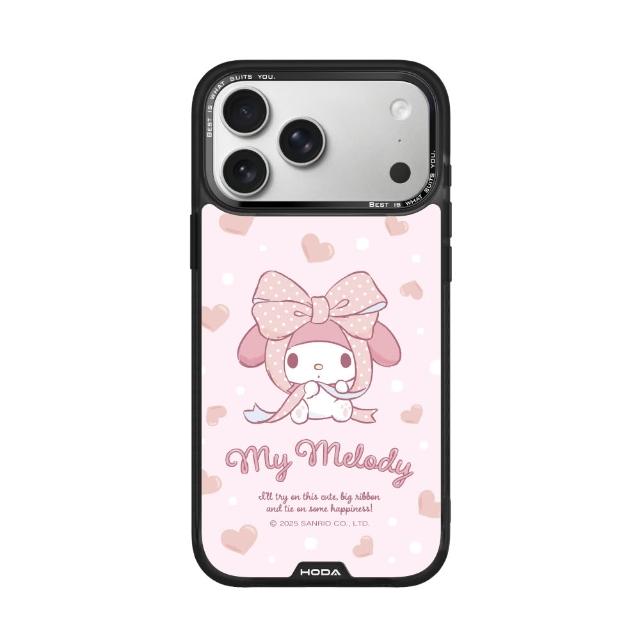 【HODA】iPhone 17 Pro /17 Pro Max MagSafe 幻石蝴蝶結美樂蒂保護殼