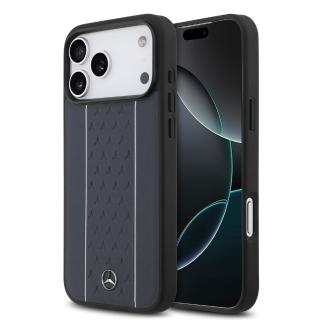 【Mercedes-Benz 賓士】星紋直紋真皮 MAGSAFE手機殼 iPhone 17系列