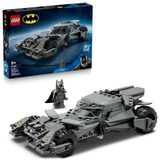 【LEGO 樂高】DC超級英雄系列 76331 《蝙蝠俠對超人》蝙蝠車 (超級英雄玩具 玩具車 玩具 積木)